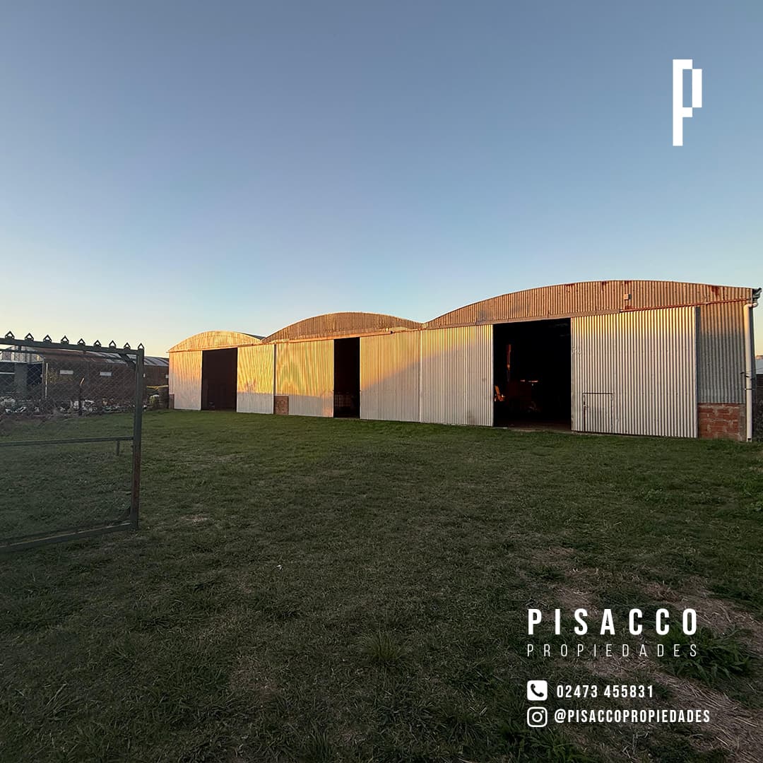 Galpón de 1.200 m² en Wheelwright